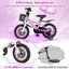 Bicicleta para Niños de 12 Pulgadas para Niños de 3 a 4 Años con Características Ajustables