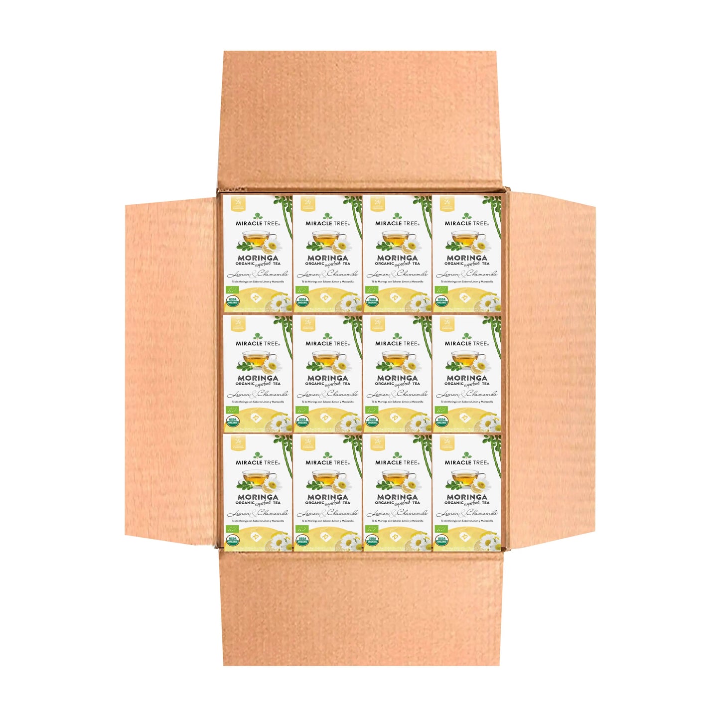 Té de Moringa Orgánico con Limón y Manzanilla