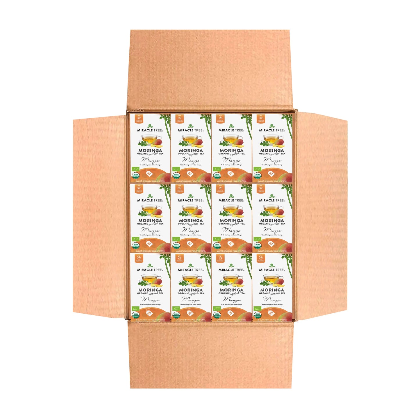 Thé Moringa Bio au Goût de Mangue