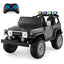 Coche Eléctrico Licenciado para Niños Toyota FJ40 de 12V con 2 Asientos - Negro