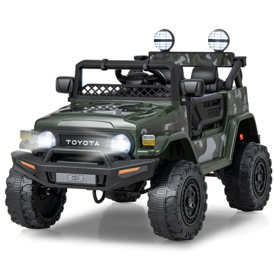Voiture électrique Toyota FJ Cruiser 12V sous licence - Camo