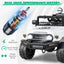 Licensed Toyota FJ Cruiser 12V Electric Car - White