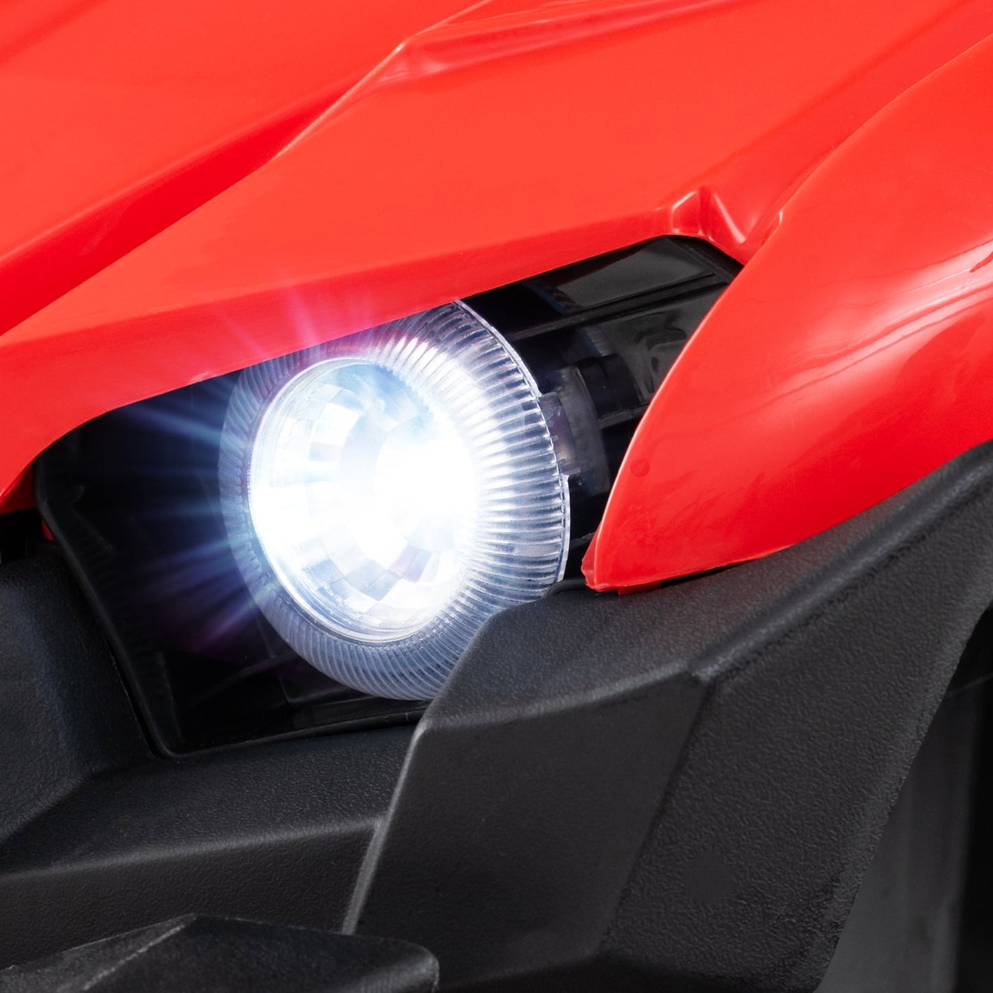 Vehículo Eléctrico Alimentado por Batería de 12V con Control Remoto - Rojo