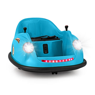 12V Electric Kids Ride-On Bumper Car - Blue