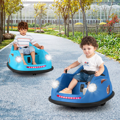 12V Electric Kids Ride-On Bumper Car - Navy