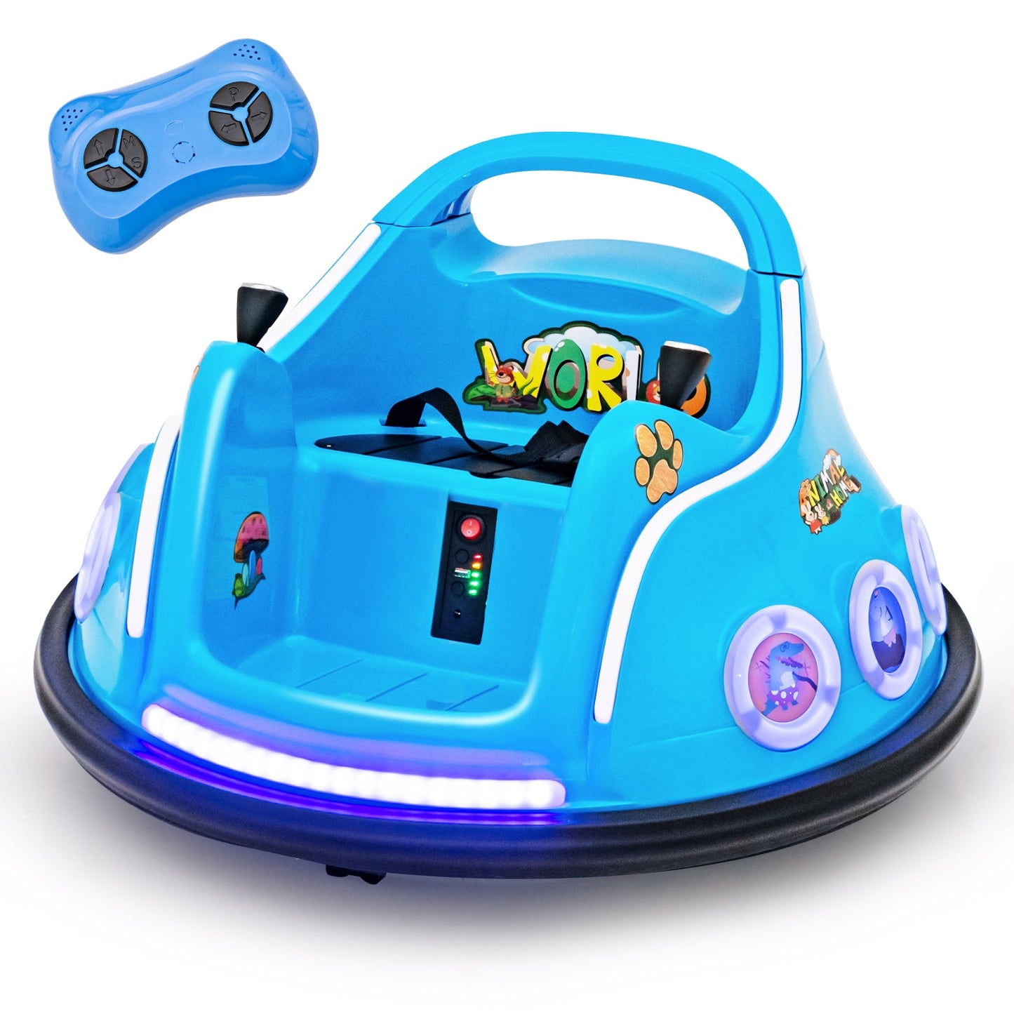 12V Electric Ride On Car with Remote Control - Navy
