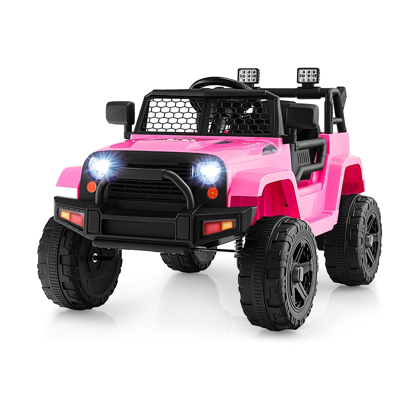 Camion pour enfants 12V avec télécommande - Rose