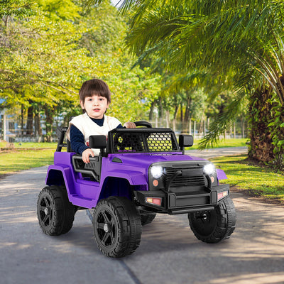 Camion pour enfants 12V avec télécommande - Violet
