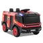 Camion de pompier électrique 12V pour enfants avec télécommande et pistolet à eau