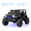 Coche Jeep para Niños de 12V con Control Remoto - Negro Sólido