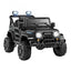 Camion électrique pour enfants 12V avec télécommande - Noir