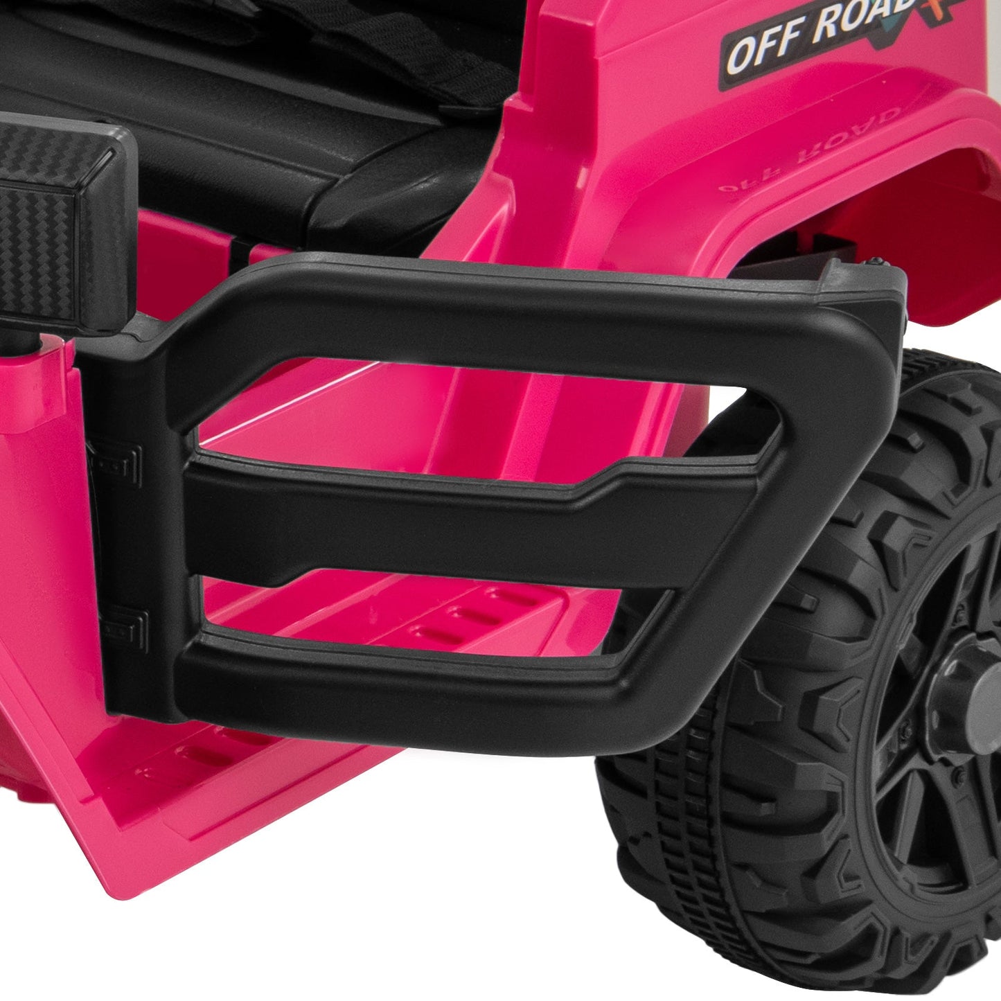 12V Kids Ride-On Truck Car with Remote Control - Pink