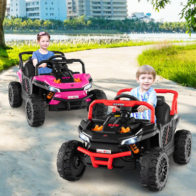 Camion tout-terrain pour enfants 12V - Noir