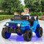 Voiture Jeep pour enfants 12V avec télécommande - Bleu