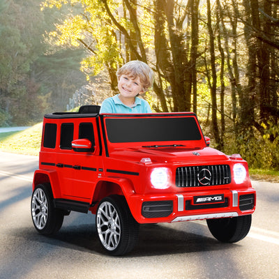 Voiture électrique pour enfants 12V Mercedes-Benz G63 - Rouge