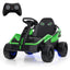 Voiture électrique UTV 12V pour grands enfants - Vert