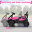 12V Electric UTV Ride-On Car for Kids - Pink