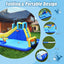 Casa de Salto Inflable 6 en 1 con Tobogán de Agua