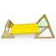 3-in-1 Wooden Triangle Climber Set with Ramp