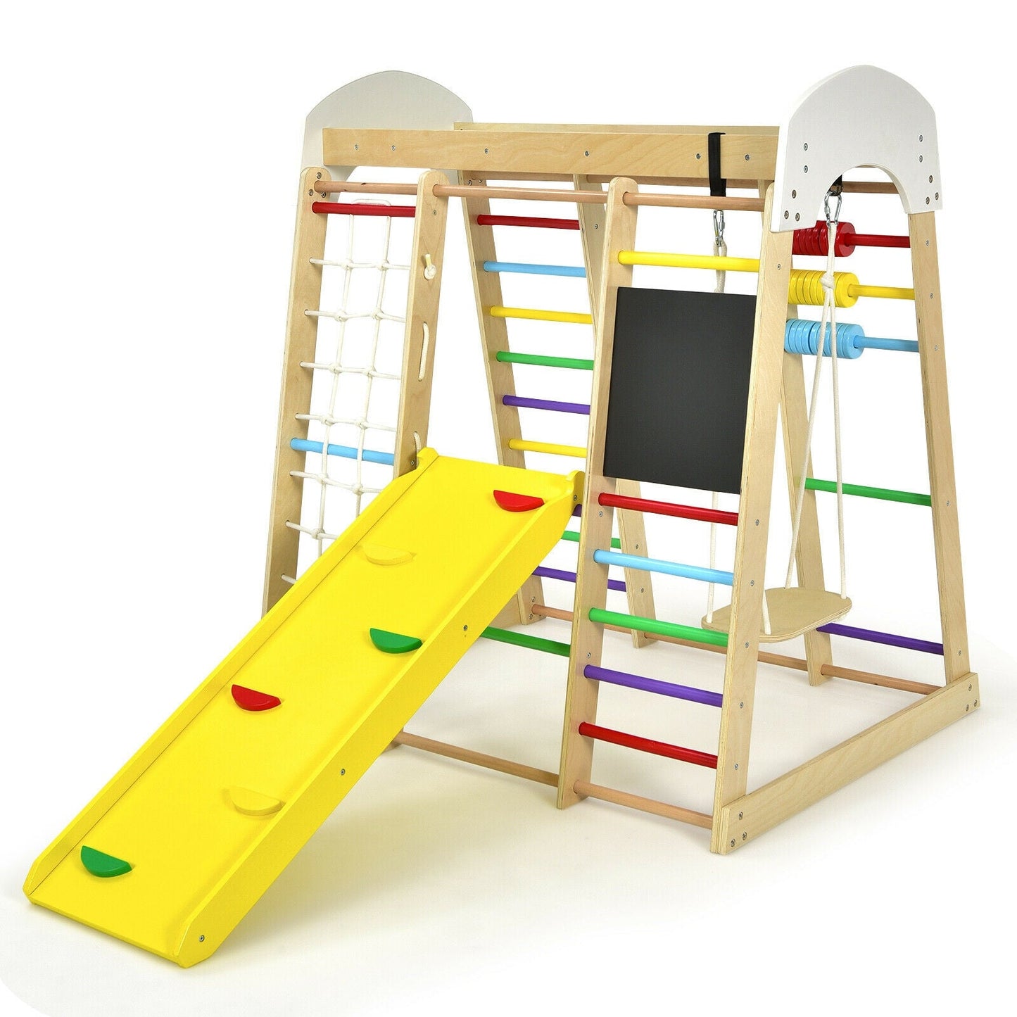 Gimnasio de Escalada Interior 8 en 1 para Niños