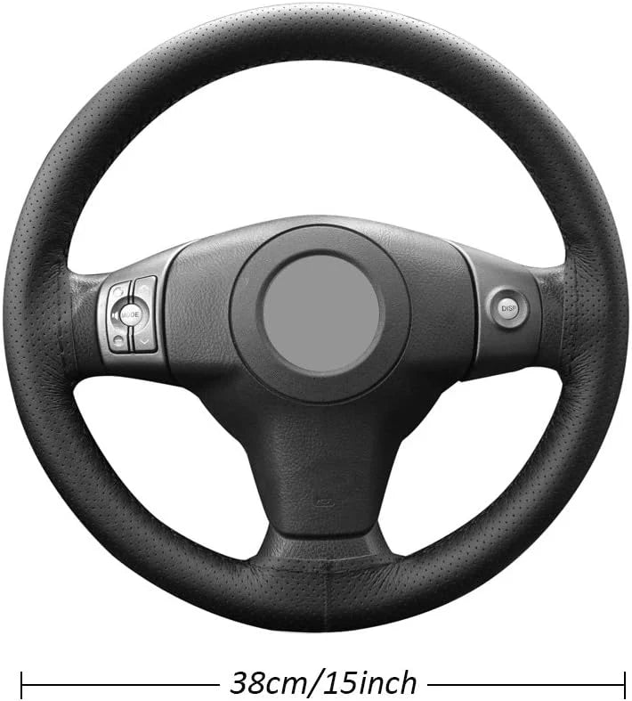 Premium Genuine Leather Steering Wheel Cover
