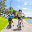 Bicicleta para Niños de 12 Pulgadas con Ruedas de Entrenamiento - Blanca