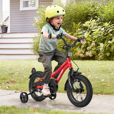 12 Inch Kids Bike with Adjustable Features and Safety Reflectors