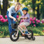 Bicicleta Infantil de 12 Pulgadas con Canasta y Manillar Ajustable para Edades de 3 a 4 Años