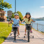 Bicicleta Infantil de 12 Pulgadas con Canasta y Manillar Ajustable para Edades de 3 a 4 Años