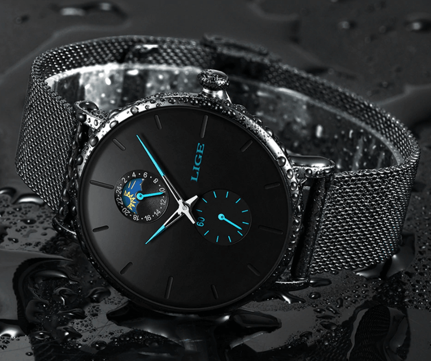 Montre Étanche Élégante pour Femme avec Chronomètres