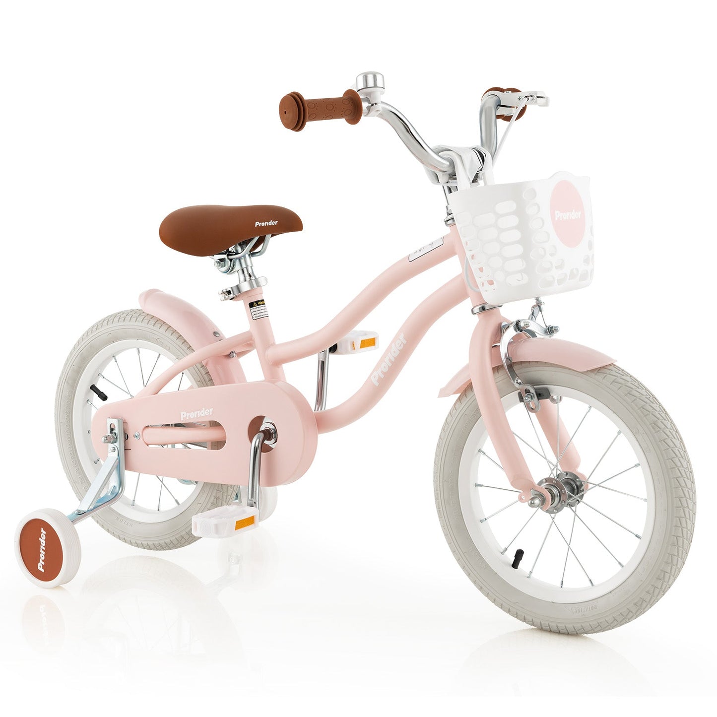 12-Inch Kids Bike with Training Wheels for Ages 3-8
