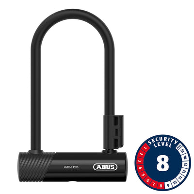 Abus Ultra 410K Mini U-Lock Key - 12mm, 150x180mm, Black
