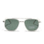 Lunettes de soleil carrées polygonales polarisées