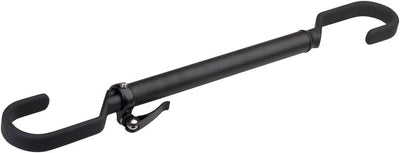 Delta Adjustable Crossbar Top Tube Frame Adapter - Black