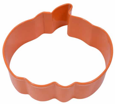 Premium 3" Orange Tin Cookie Cutter