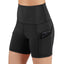 Shorts de sport taille haute Jolie de JupiterGear avec poches
