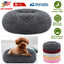 Lit pour chien en forme de coussin douillet pour petits et moyens animaux de compagnie