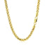 14k Yellow Gold Diamond Cut Round Franco Chain - 4.1mm
