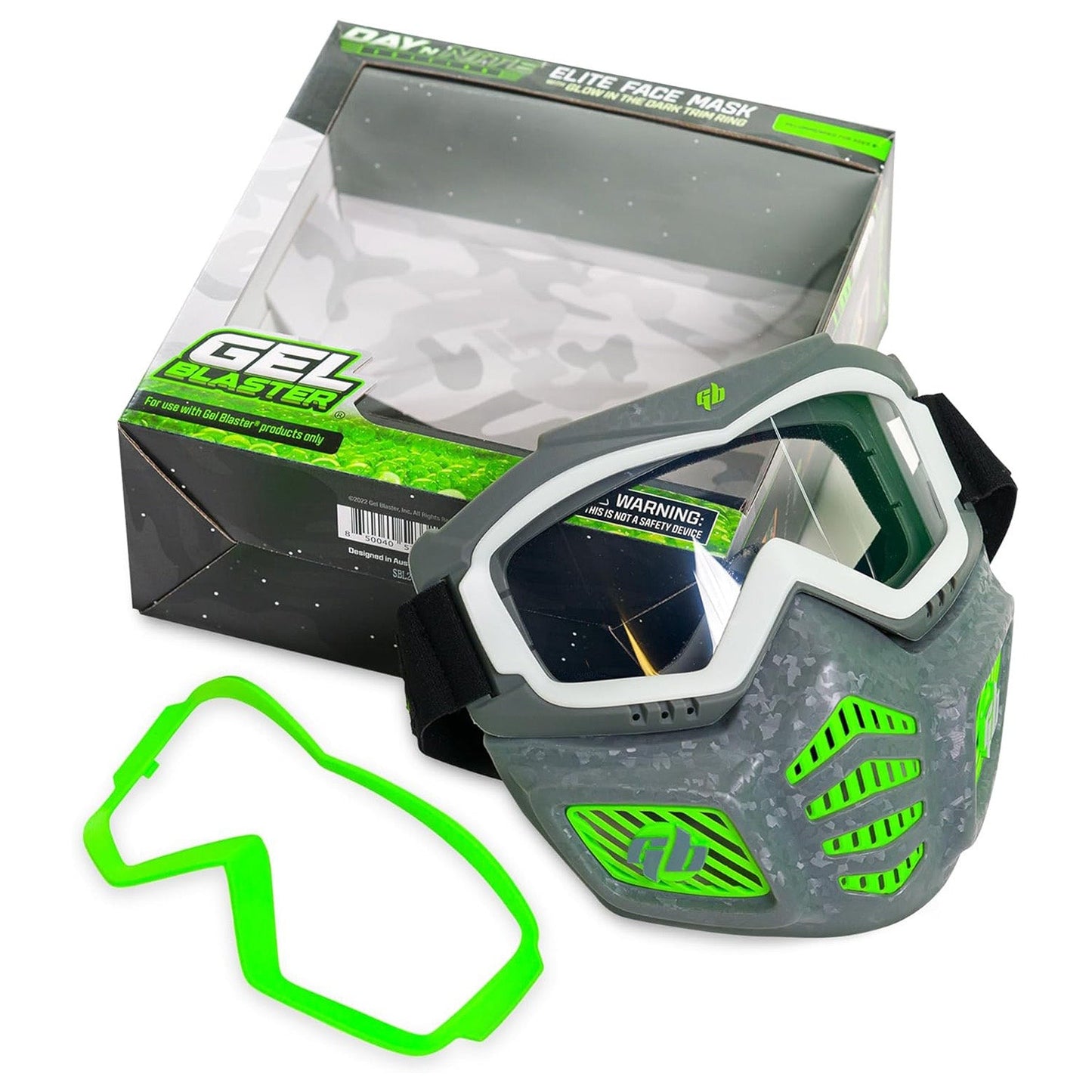 Gel Blaster Elite Face Mask with Detachable Goggles