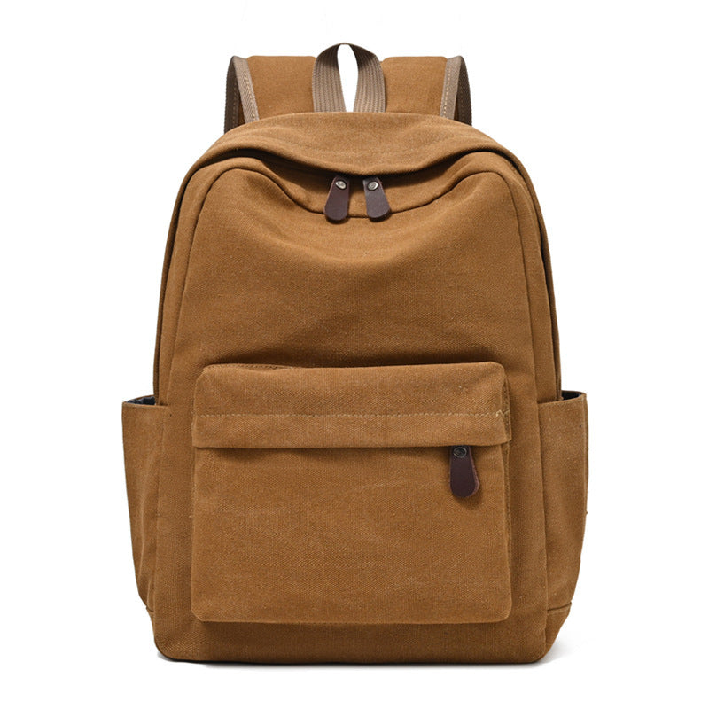 Sac à dos de voyage grande capacité en toile pour hommes et femmes
