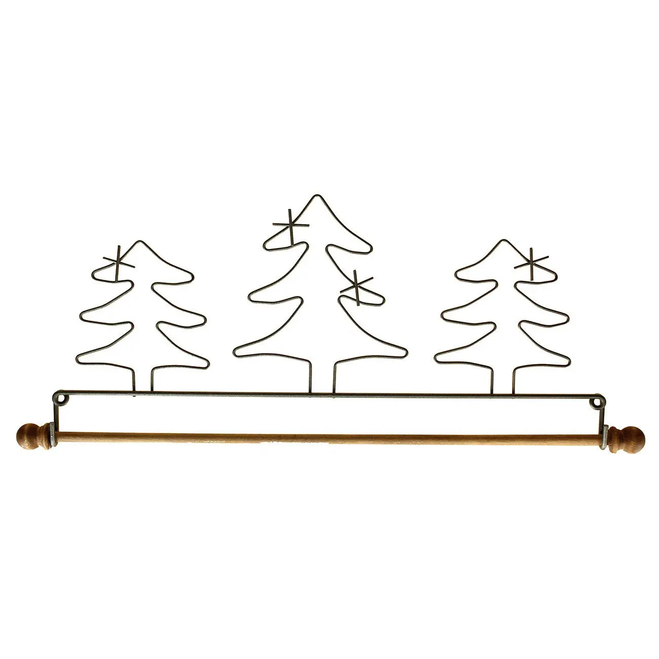 12-Inch Evergreen Grey Decorative Holder