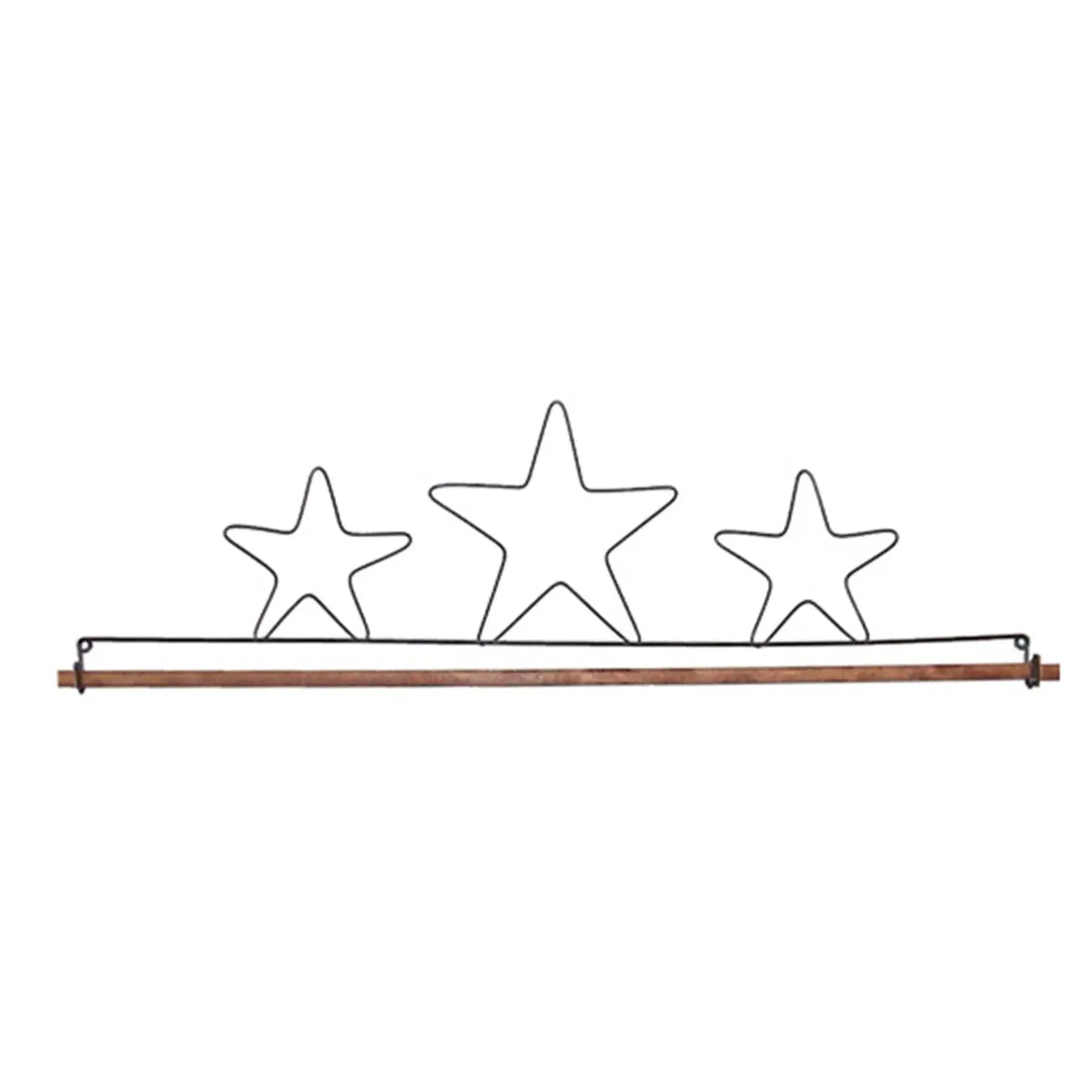 12-Inch Three Stars Fabric Holder
