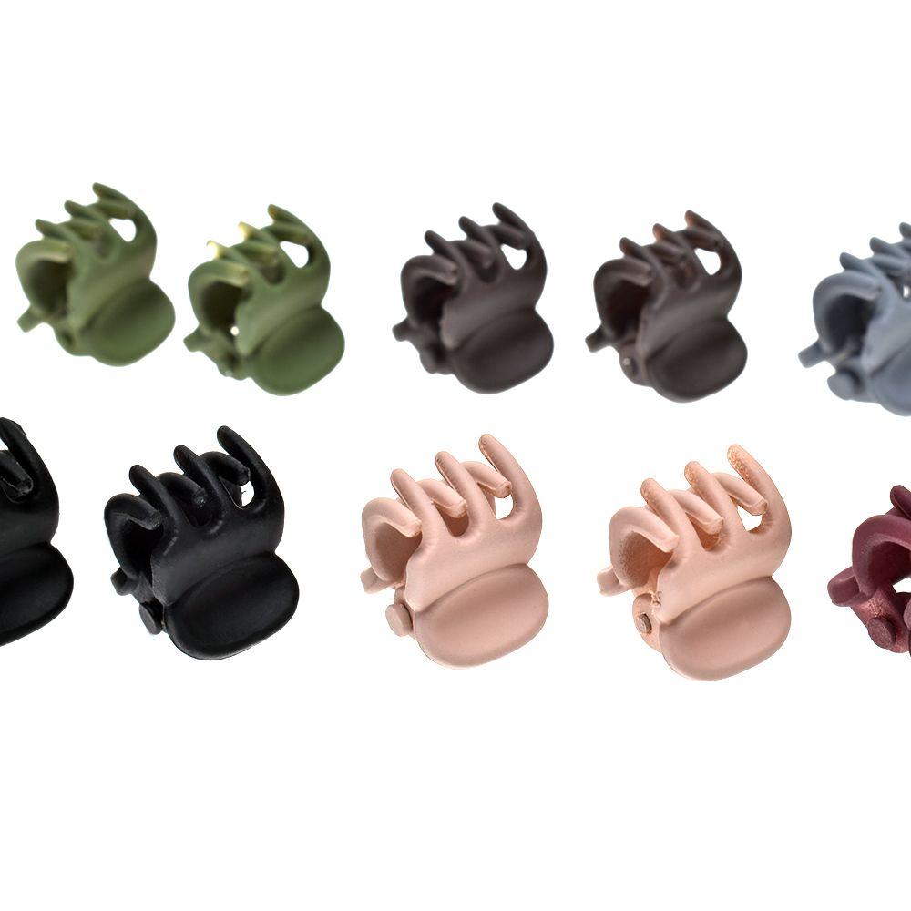 12-Pack Adorable Matte Hair Claws for Kids & Women - Stylish Hair Clips & Accessories - Korvel