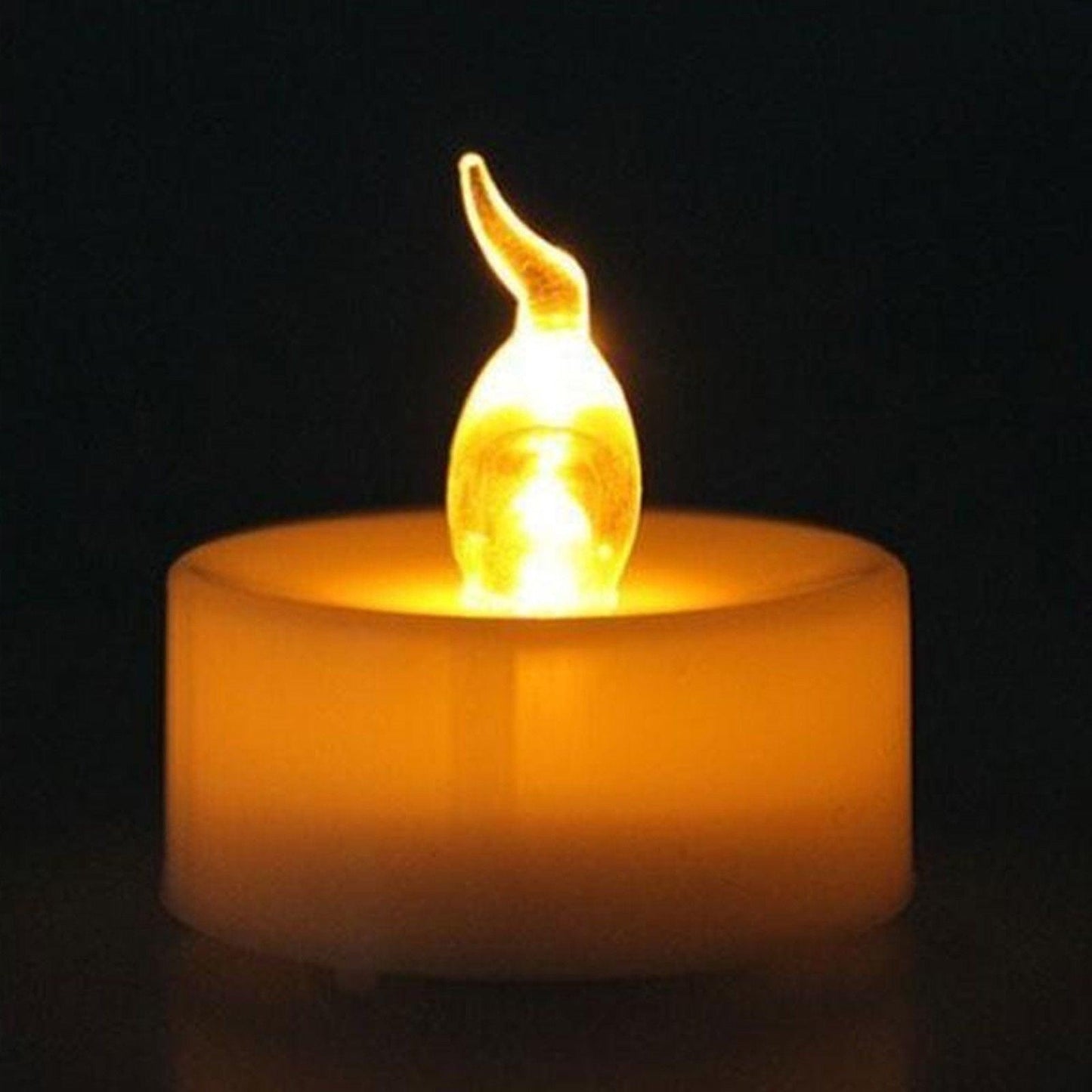 12-Pack Battery Operated LED Tea Light Candles