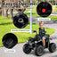 ATV 4 Roues Électrique 12V pour Enfants avec MP3 et Phares - Noir Uni