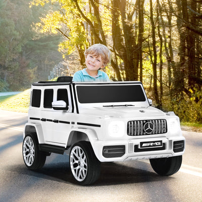 Voiture électrique pour enfants Mercedes-Benz G63 12V - Blanc