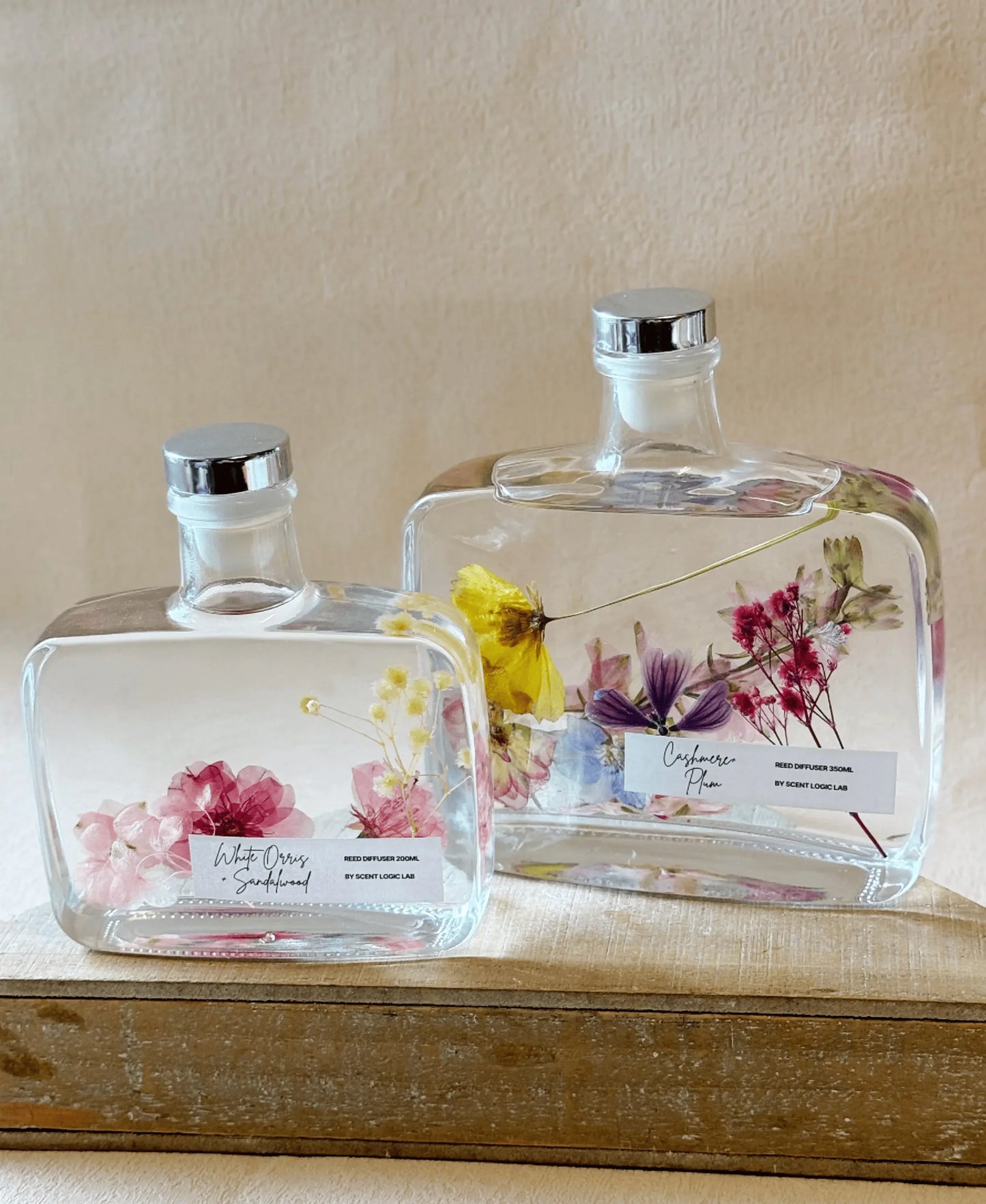 Diffuseur de parfum en roseaux botanique 6,8 oz - Parfum d'intérieur élégant