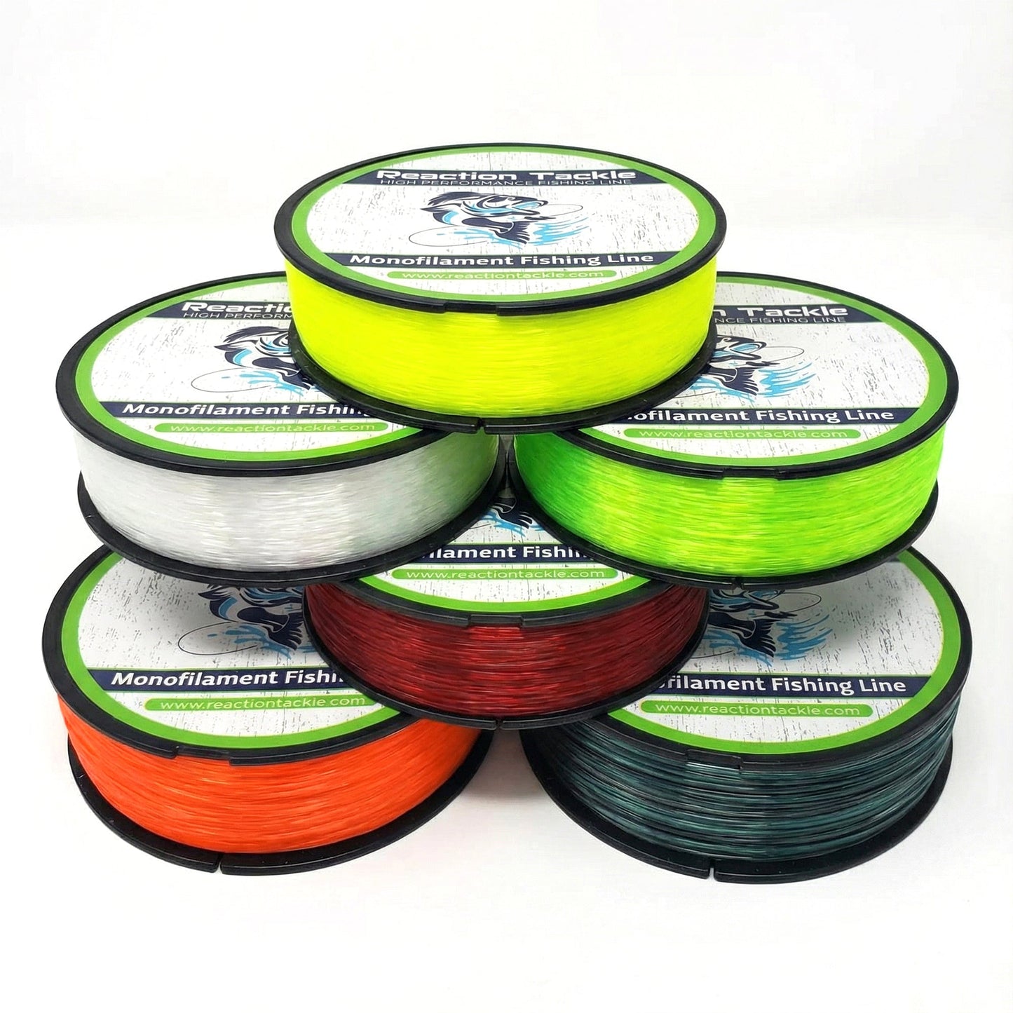 Premium Reaction Tackle Monofilament Fishing Line - Strong & Versatile