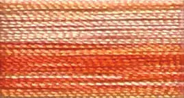 Fil Varithread Floriani 40wt 1000M - Rayure Orange