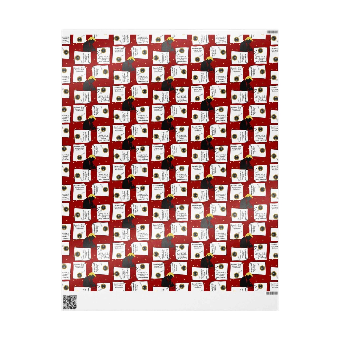 Papier Cadeau Ordres Exécutifs – Édition Parodie Politique